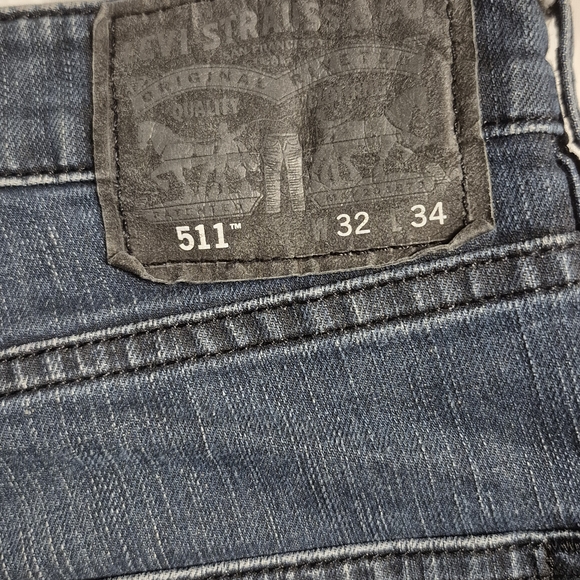 Levi's 511 Classic Blue Women's Jeans Size 32X34 - Picture 5 of 6